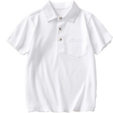 CAMISA POLO ÉCLAT BLANC